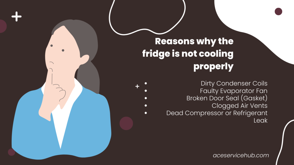 fridge not cooling